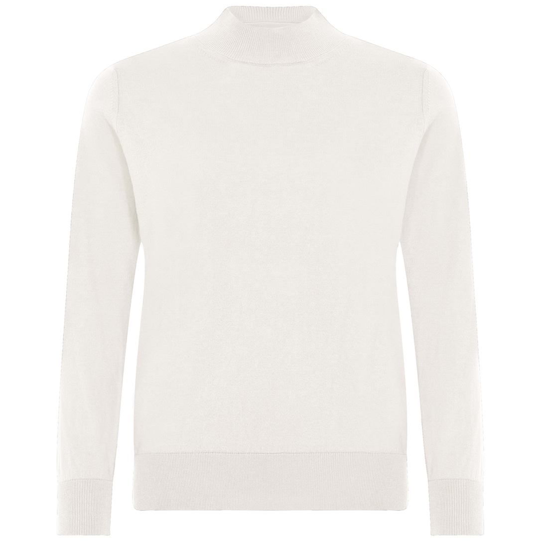 Skovhuus Freja Polotrøje i Off-white - Kvalitet og Design