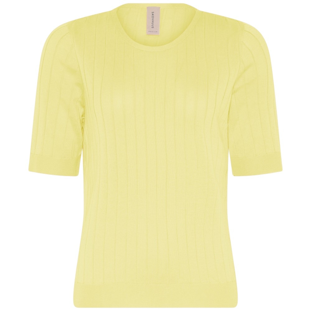 Skovhuus Victoria T-shirt i Frosted Lemon - Kvalitet og Design