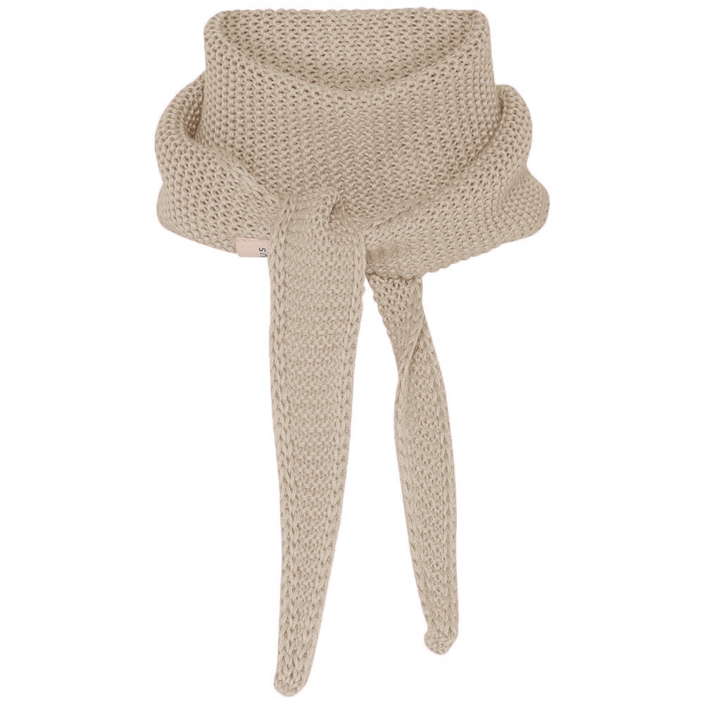 Skovhuus Kvinna Halstørklæde Bark Beige - Elegant Vintertilbehør